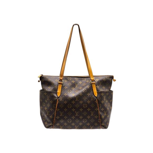 Louis Vuitton Handbags - Louis Vuitton Totally MM LV Monogram Canvas Leather Tote Shoulder Bag